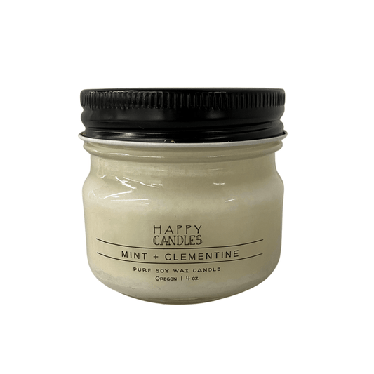 DISCONTINUED - Mint + Clementine - 4 oz | Happy Candles