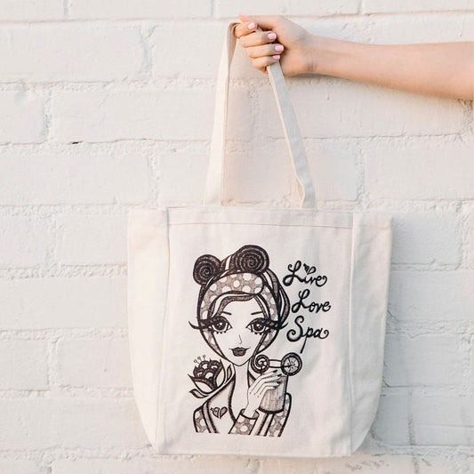 DISCONTINUED - Spa Girl Tote Bag | Lucky Owl