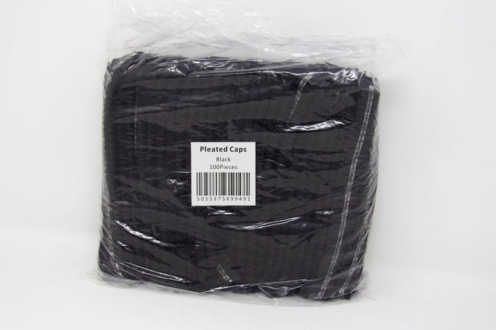 Disposable Pleated Caps 100 Pieces - Franklins