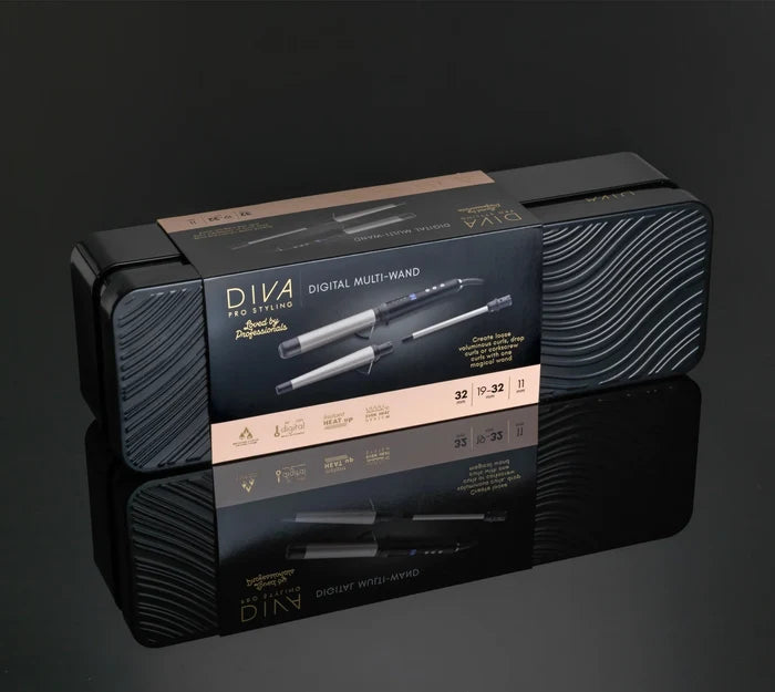 Diva Pro Styling 3 In 1 Multi Wand Styling Tool