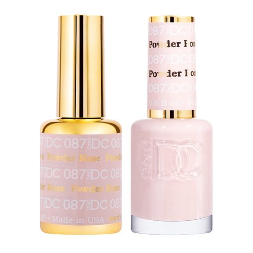 DND DC Gel Nail Polish Duo 087 - Rose Powder