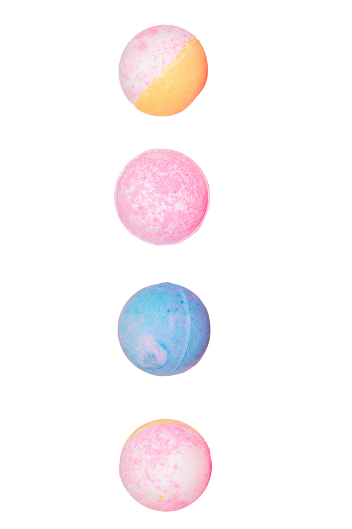 Don't Quit Your Day Dream Bath Bomb Box Set, with Surprise Squishie Inside