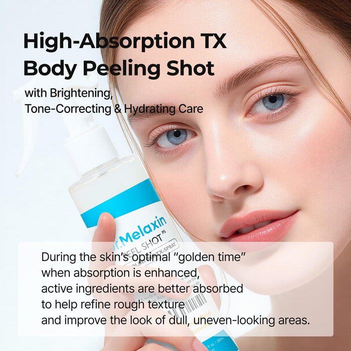 Dr.MELAXIN TX Exfoliating & Tone Peel Shot Smoothing Duo - DOKAN