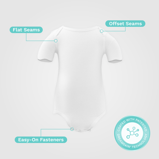 Dreamskin Eczema Short Sleeve Baby Bodysuit product image 1