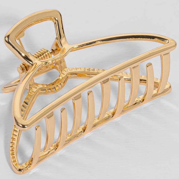 Elara Claw Clip - Gold