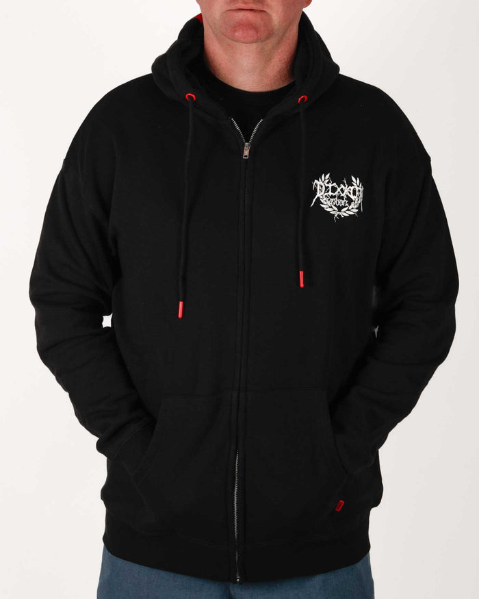 Electric Crest Zip Up Hood