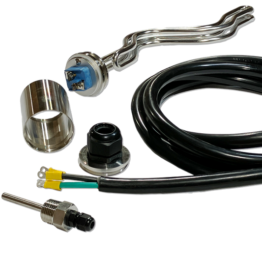 Electric Heating Element 5500 watts / 1.5" Ferrule Adapter / Cord 240v / Thermowell