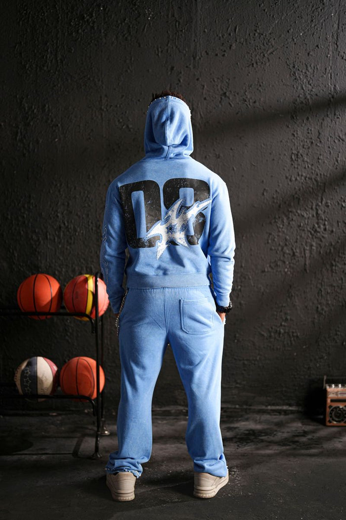 ELITE VIVID PREMIUM HEAVY GSM FLEECE SET - 1067SET - BABY BLUE