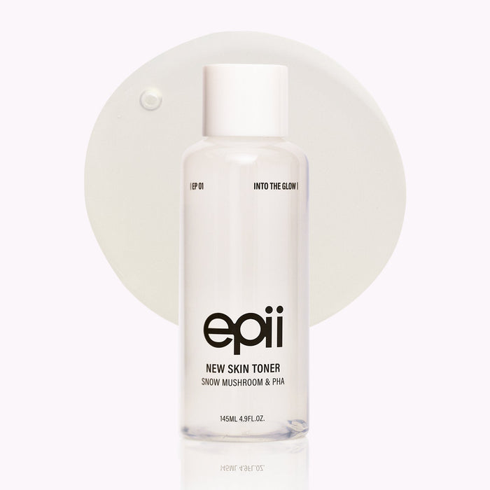 epii New Skin Toner Snow Mushroom & PHA 145ml - DOKAN