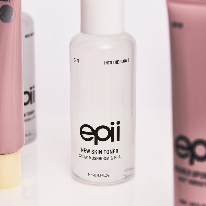 epii New Skin Toner Snow Mushroom & PHA 145ml - DOKAN