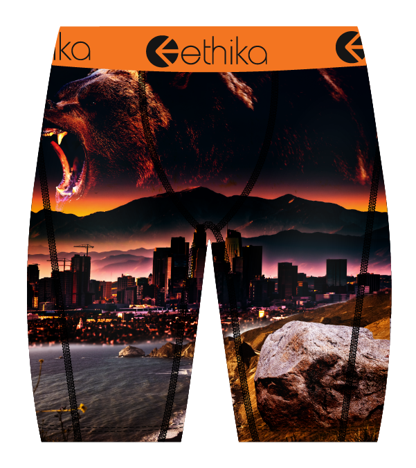 ETHIKA BOXER BRIEFS Always Primal (MHOAAA2610) ORANG /BLACK