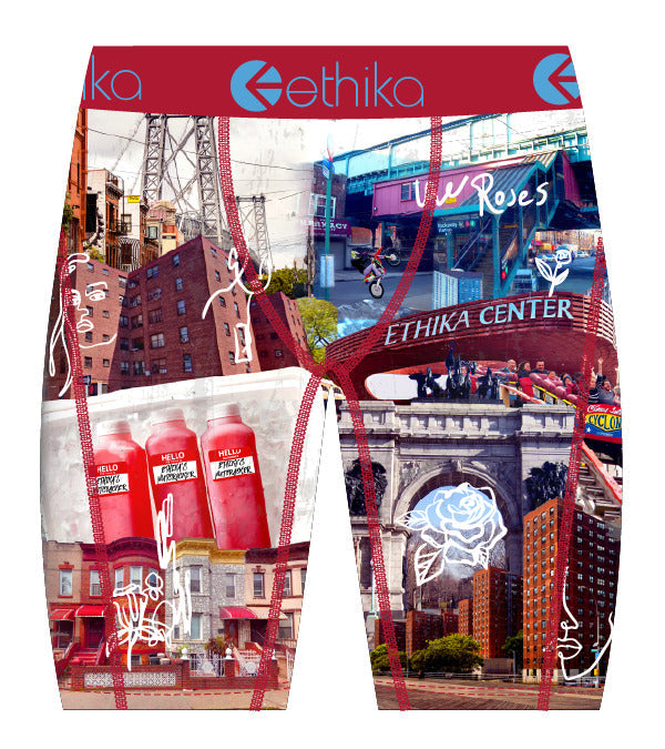 ETHIKA BOXER BRIEFS "BROOKLYN'S FINEST" - MSUAAE2608 - ASSORTED
