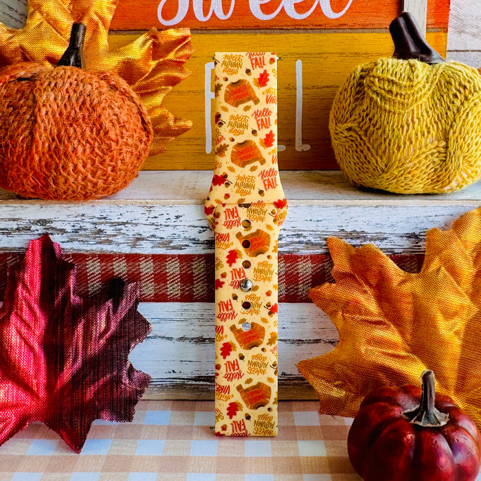 Fall Days Print Silicone Band For Samsung Watch