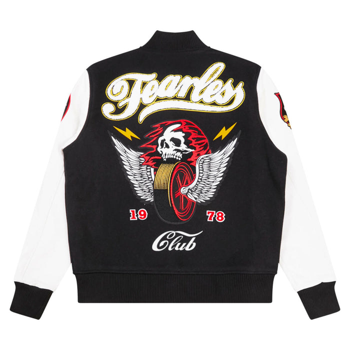 FEARLESS VARSITY JACKET - RK6481088 - BLACK/WHITE