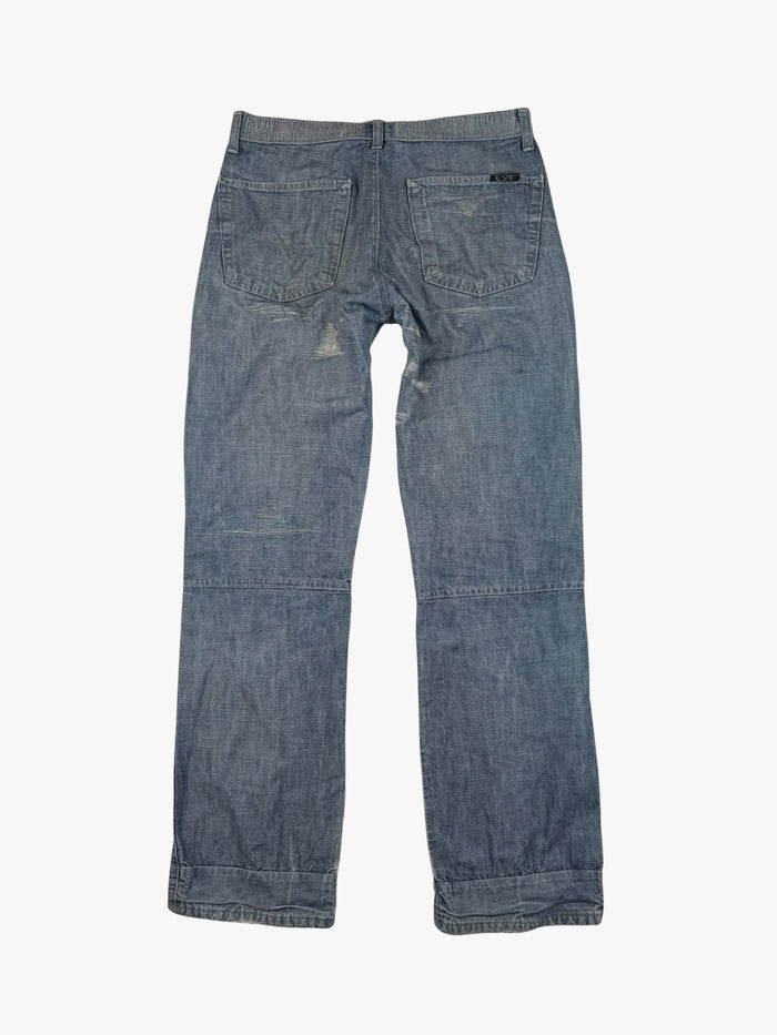 Five Straight Leg Jeans