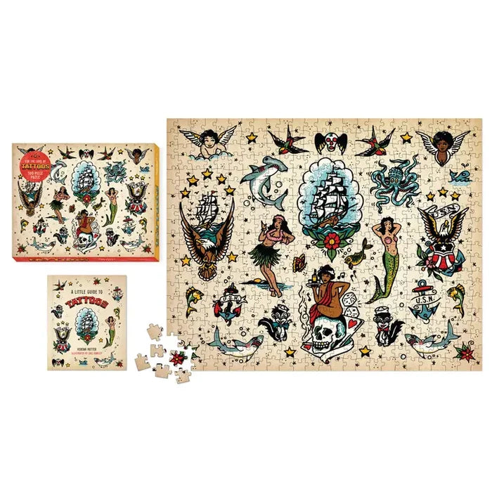 For the Love of Tattoos 500-Piece Puzzle