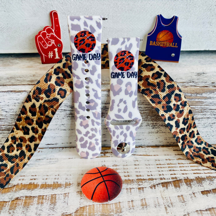 Game Day Print Silicone Band For Fitbit Versa 1/2 Multiple Prints Available - Fancy Bands