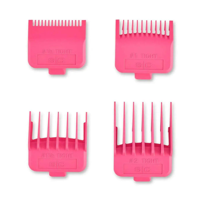 Gamma+ Clipper Tight Guards | Pink - BUYBARBER.COM