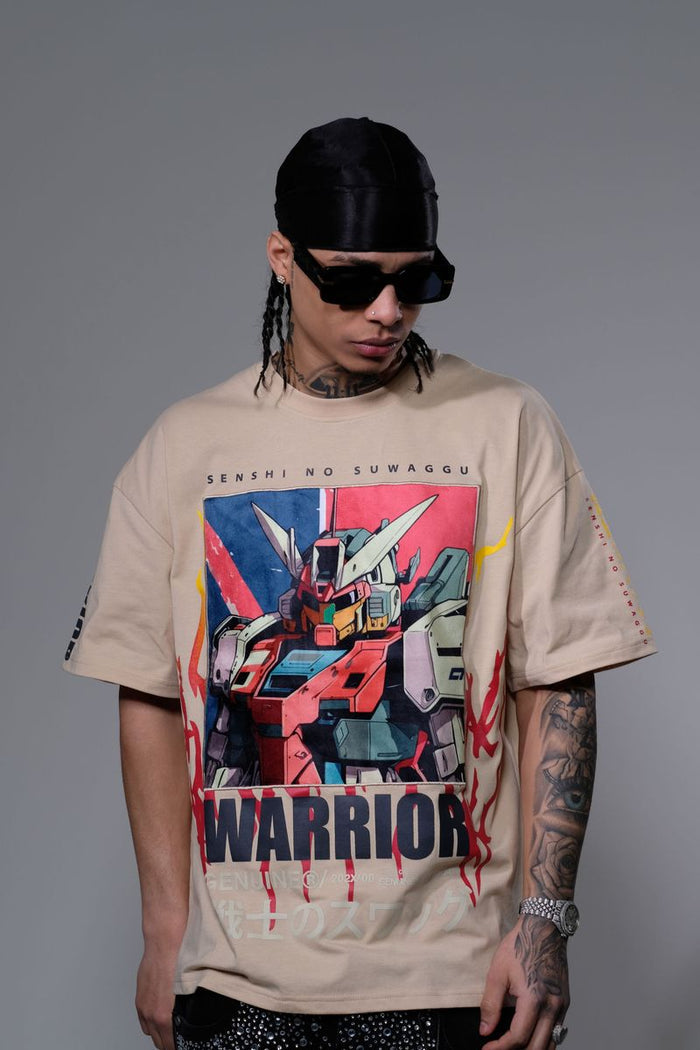 GENUINE "SENSHI" T-SHIRT - GN6187 - KHAKI