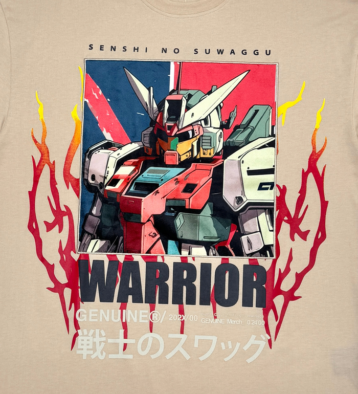 GENUINE "SENSHI" T-SHIRT - GN6187 - KHAKI