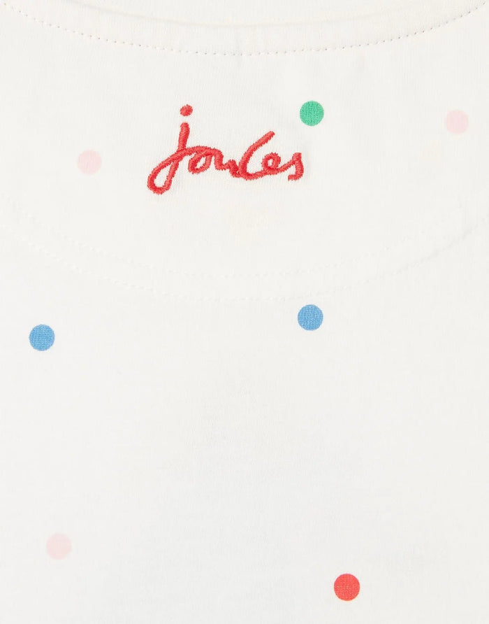 Girls Short Sleeve Applique Artwork T-shirt | Joules - Jenni Kidz
