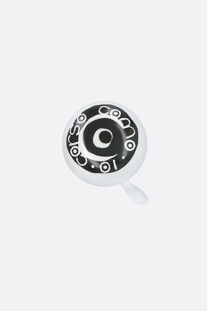 graphic logo printed metal cycle bell