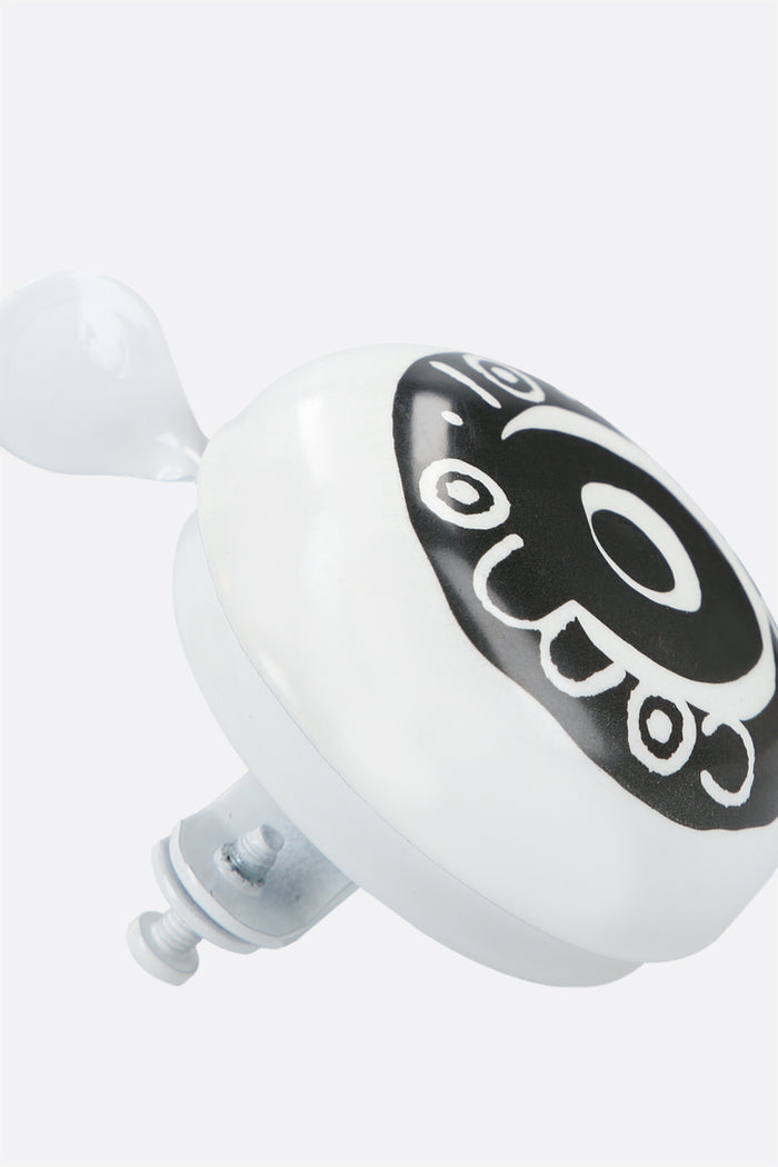 graphic logo printed metal cycle bell