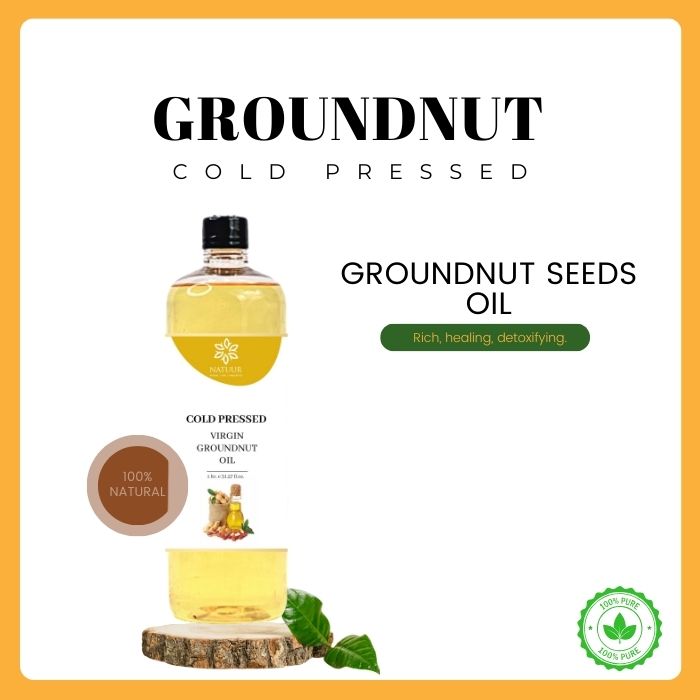 Groundnut Cold Pressed oil - 1 ltr