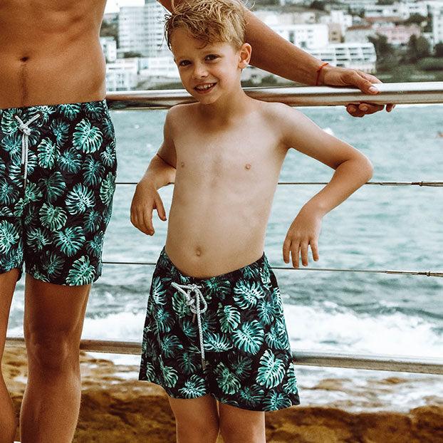 Grove Boys Swim Trunks-Bondi Joe Swimwear