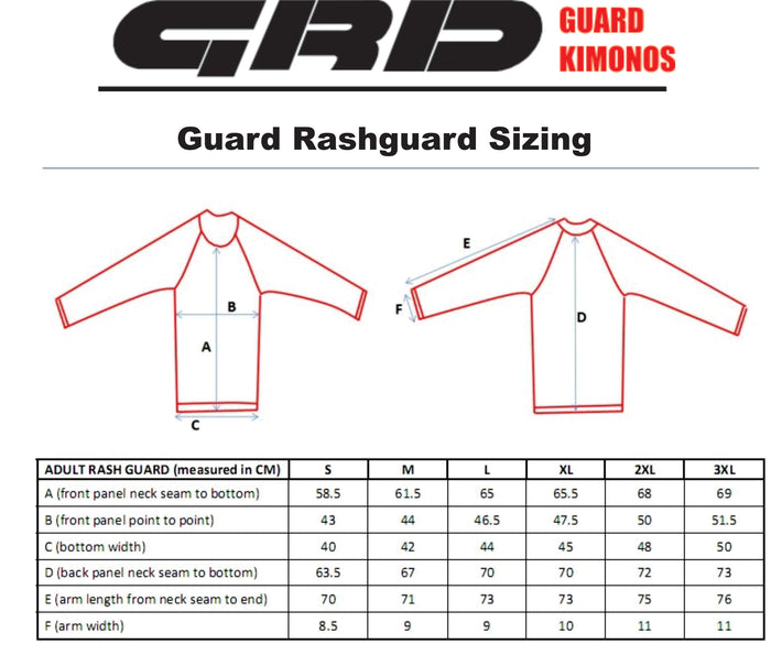 GUARD Ranked BJJ  Rashguard Purple Belt - Takedown Distribution