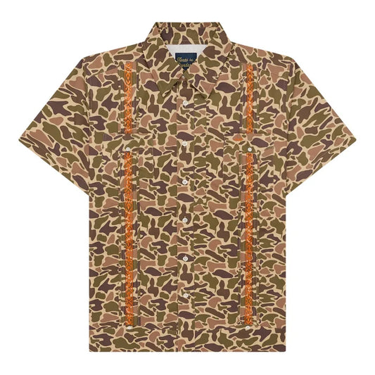 Guayabera Libre-Tejas Camo