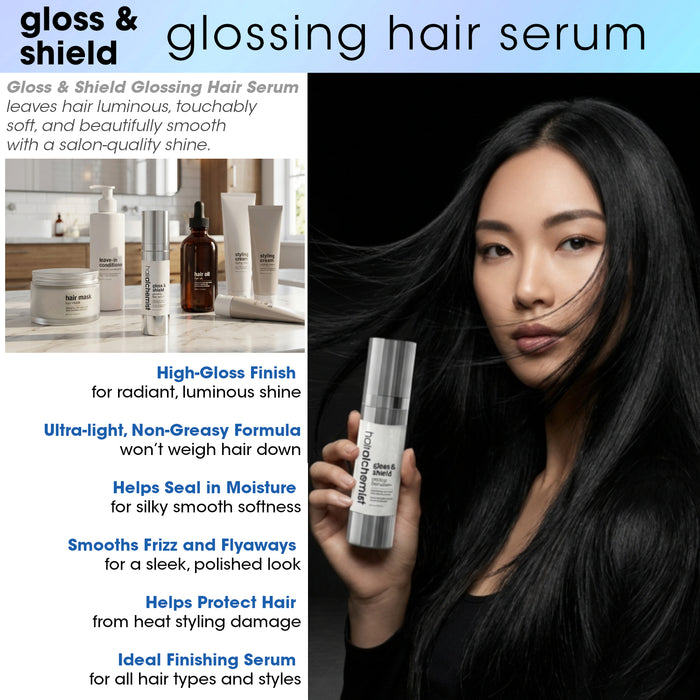 Hair Alchemist Gloss & Shield Glossing Hair Serum 3 oz.