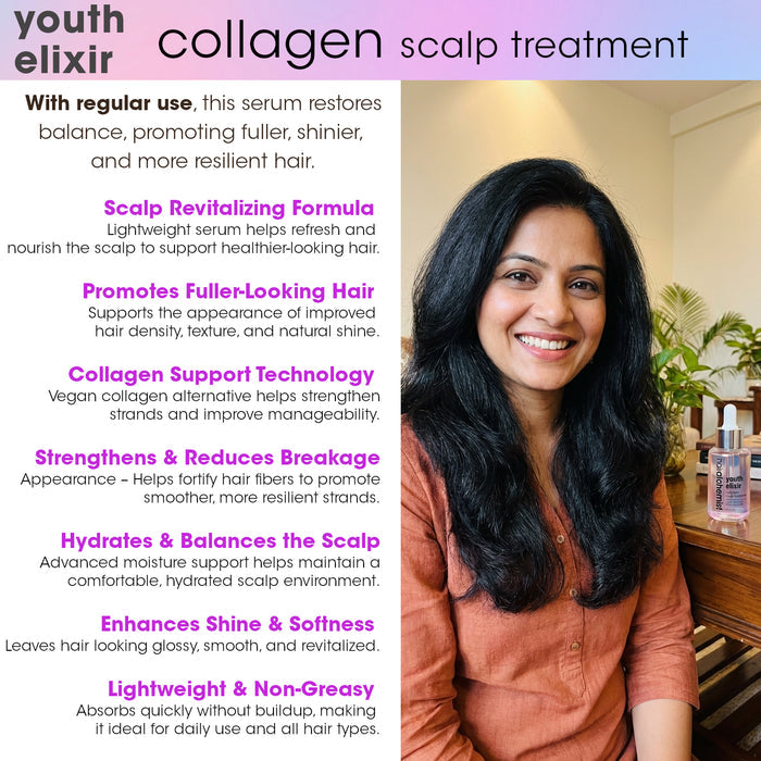 Hair Alchemist Youth Elixir Collagen Scalp Treatment 1.65 oz.