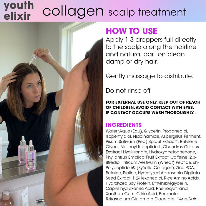 Hair Alchemist Youth Elixir Collagen Scalp Treatment 1.65 oz.
