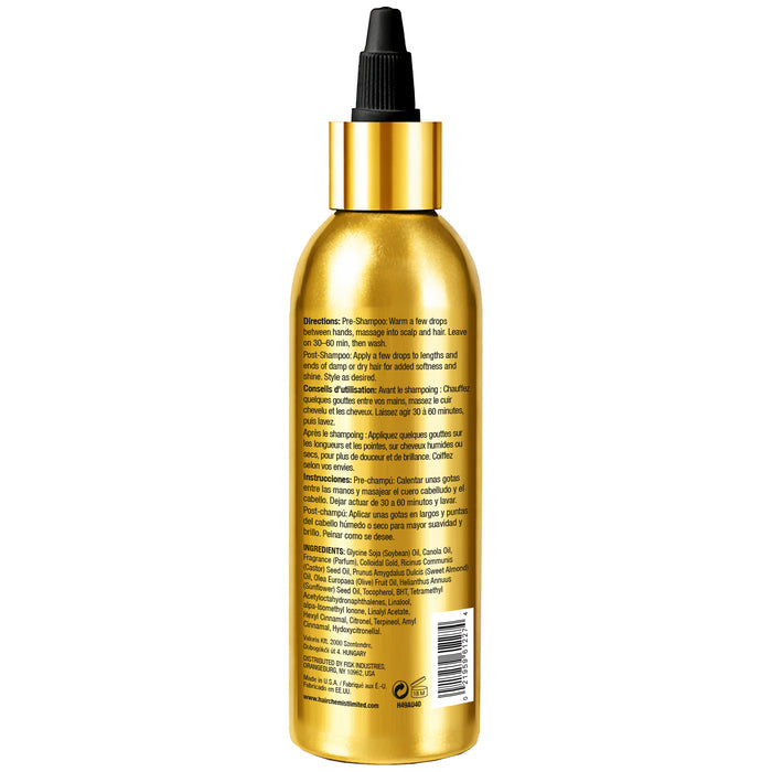 Hair Chemist 24k Gold Glossing Hair Oil 4 Ounce