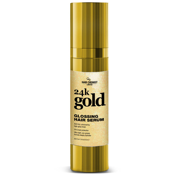 Hair Chemist 24k Gold Glossing Hair Serum 3 oz.