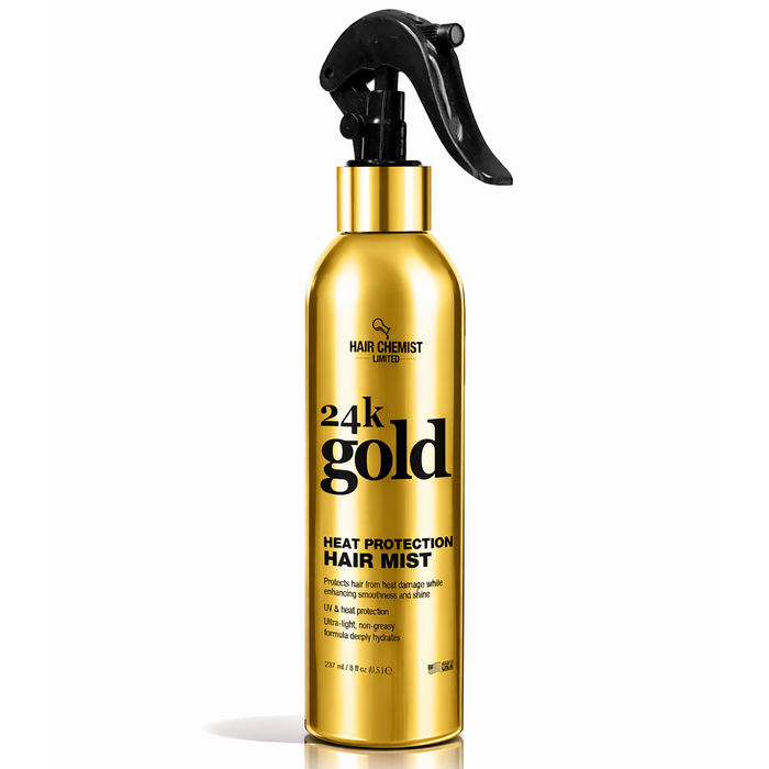 Hair Chemist 24k Gold Heat Protection Hair Mist 8 ounce