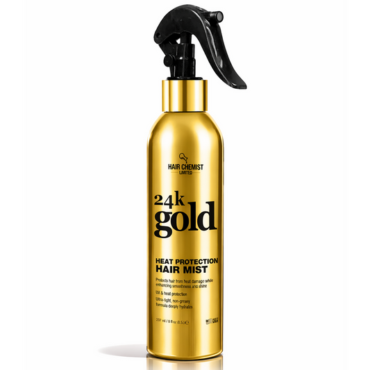 Hair Chemist 24k Gold Heat Protection Hair Mist 8 ounce