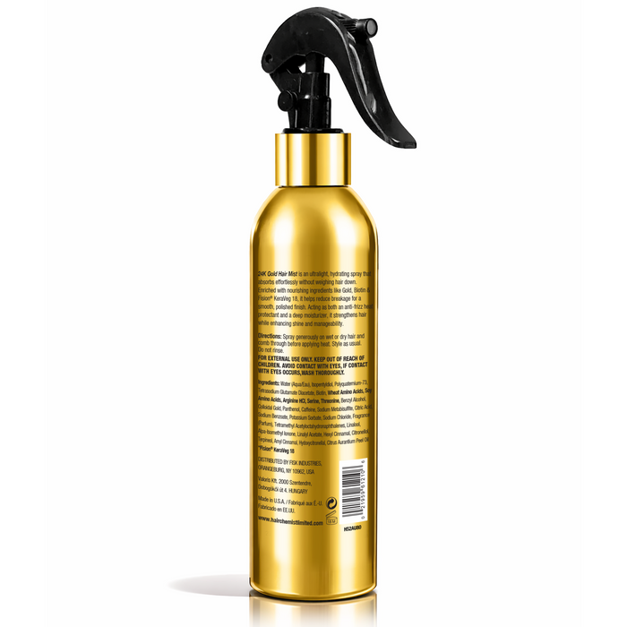 Hair Chemist 24k Gold Heat Protection Hair Mist 8 ounce
