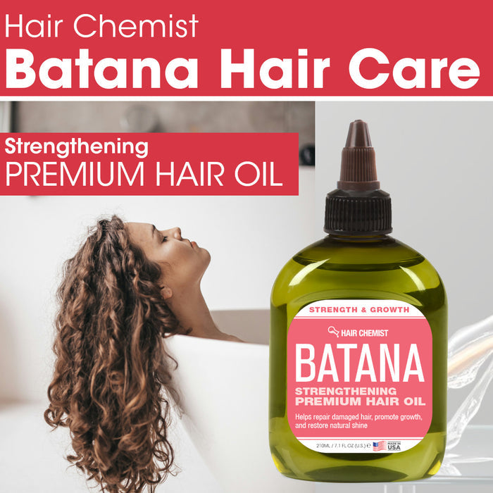 Hair Chemist Batana Strengthening Premium Hair Oil 7.1 oz.