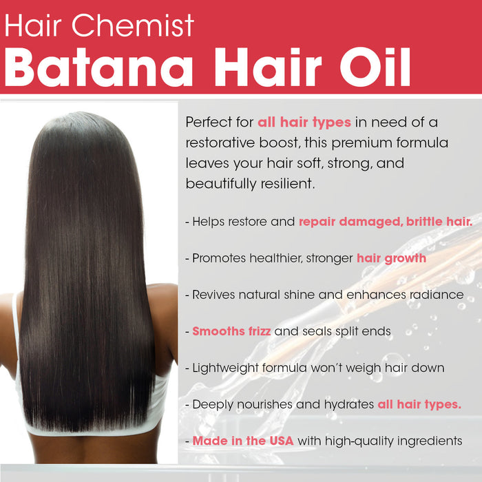 Hair Chemist Batana Strengthening Premium Hair Oil 7.1 oz.