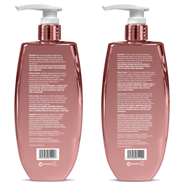 Hair Chemist Hair Gloss Liquid Glass Shampoo & Conditioner Set 33.8 Ounce (2-PC SET)