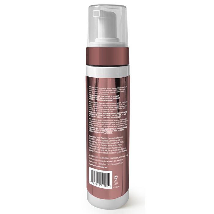 Hair Chemist Hair Gloss Liquid Glass Styling Mousse 8 oz.