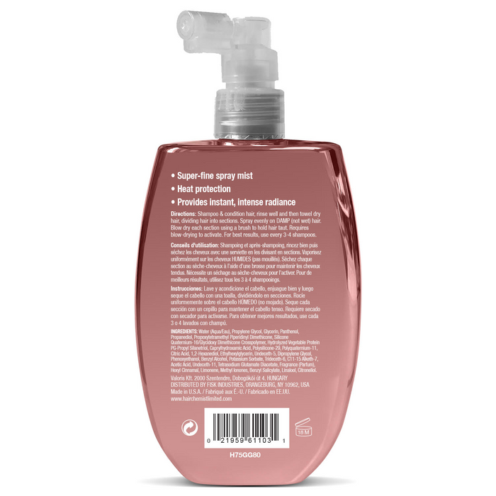 Hair Chemist Hair Gloss Liquid Glass Styling Spray 8 oz.
