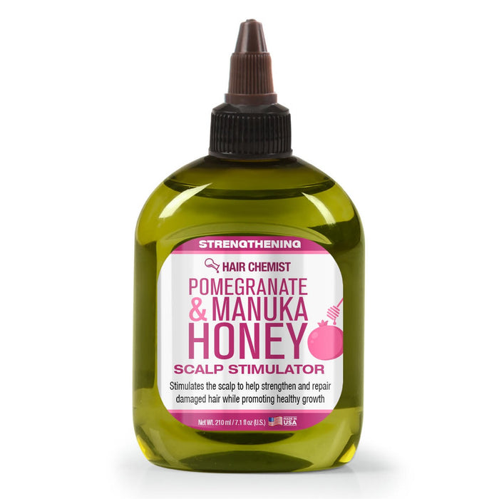 Hair Chemist Pomegranate & Manuka Honey Strengthening Scalp Stimulator 7.1 oz.
