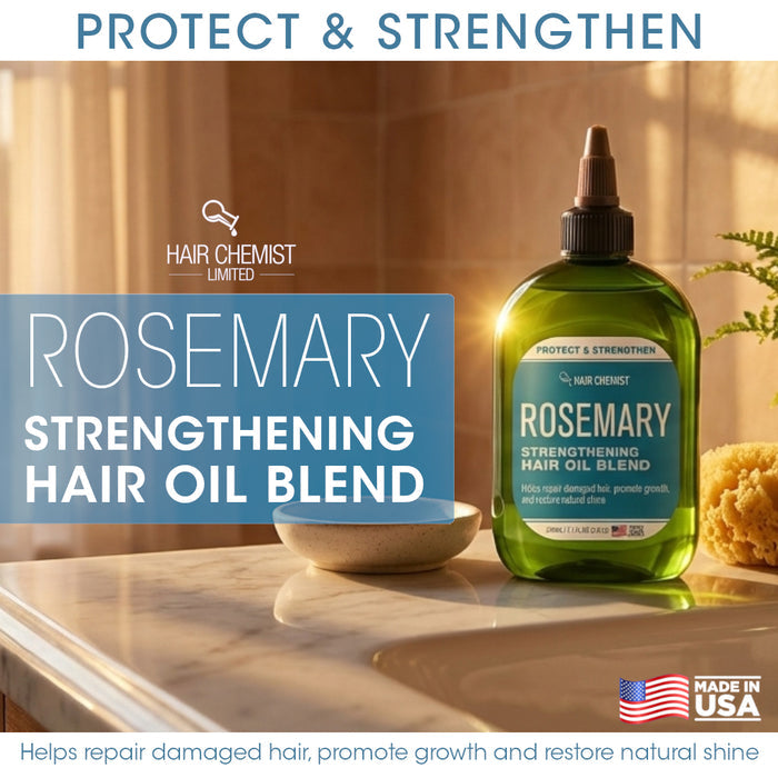 Hair Chemist Protect & Strengthen Rosemary Strengthening Hair Oil Blend 7.1 Ounces