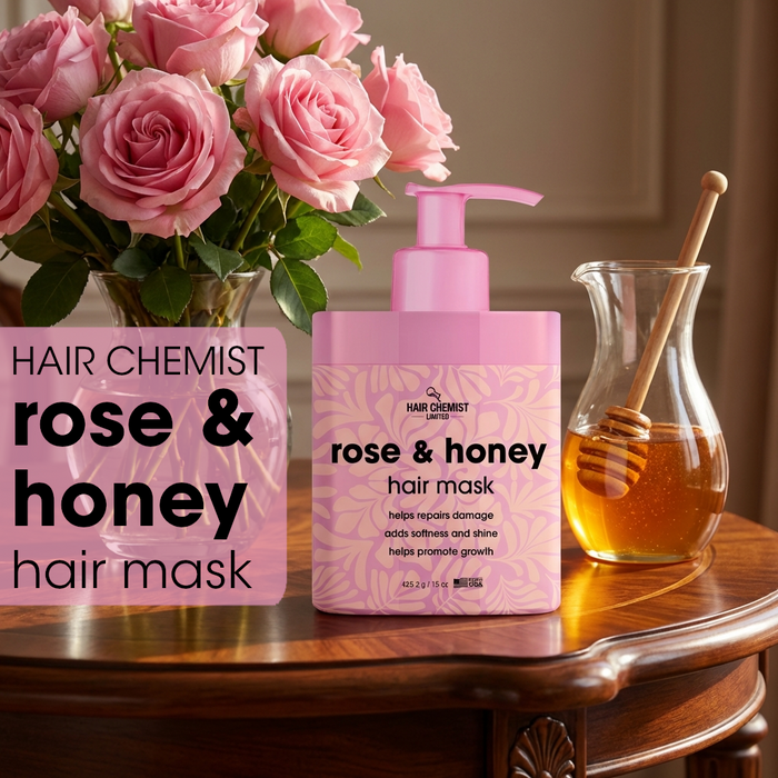 Hair Chemist Rose & Honey Hair Mask 15 oz.
