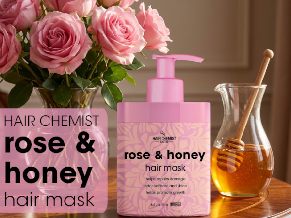 Hair Chemist Rose & Honey Hair Mask 15 oz.