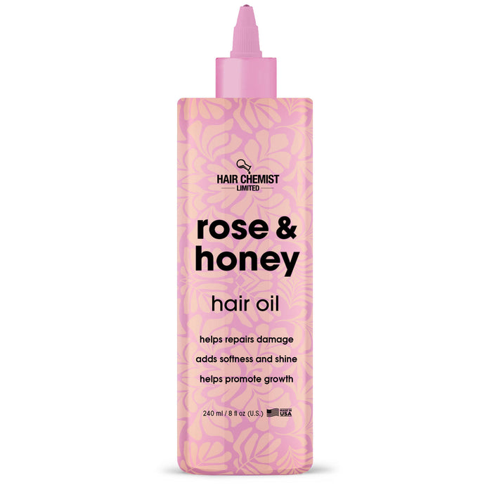 Hair Chemist Rose & Honey Hair Oil 8 oz.
