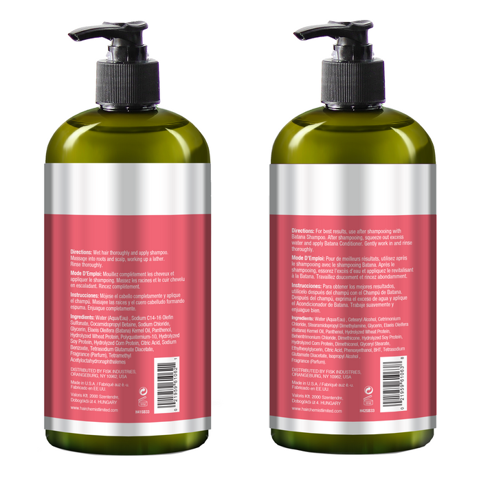 Hair Chemist Strength & Growth Batana Oil Shampoo 33.8 oz. & Conditioner 33.8oz. (2-PC Set)
